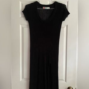 Free people beach size XS black coverup